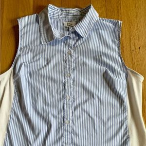 Kim Rogers No Wrinkle button down , size large